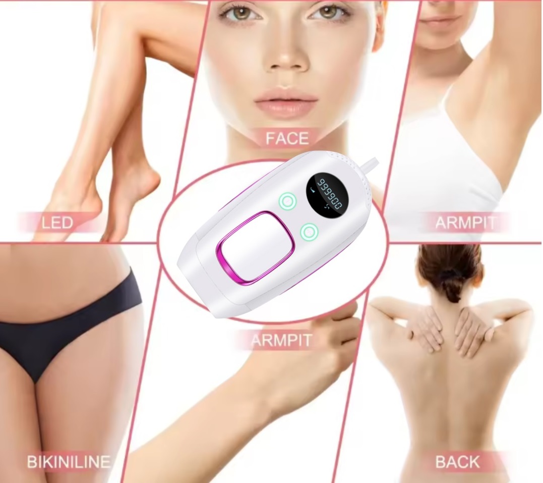 Výkonný IPL laserový epilátor